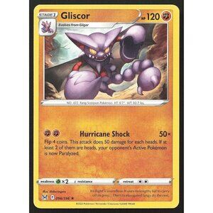 Gliscor 096/196 - Lost Origin  - Regular - Rare - Pokemon Card - Fighting - LP